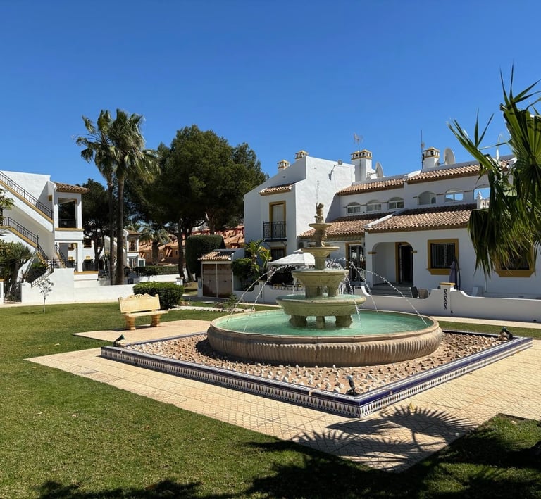 Fountain Casa Romantica Holiday house Villamartin Orihuela Costa