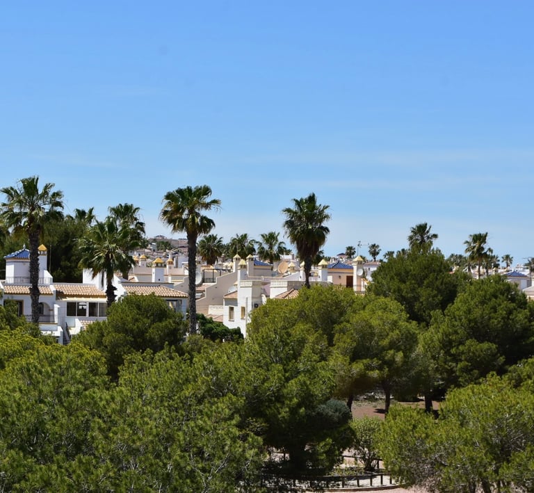 Roof terrace view Casa Romantica Holiday house Villamartin Orihuela Costa