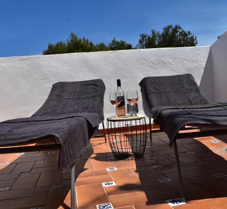 Roof terrace Casa Romantica Holiday house Villamartin Orihuela Costa
