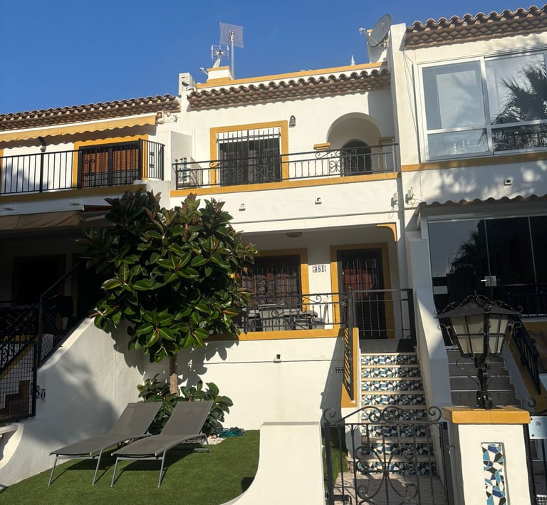 Garden Casa Romantica Holiday house Villamartin Orihuela Costa