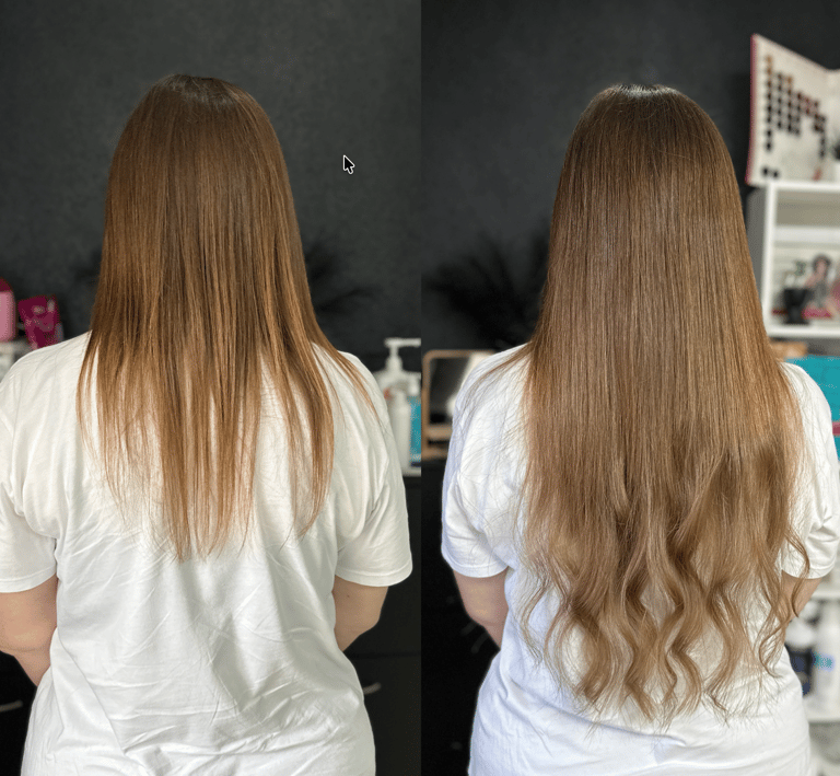 Przedłużanie włosów na zimno Tarnowo Podgórne – naturalny efekt
