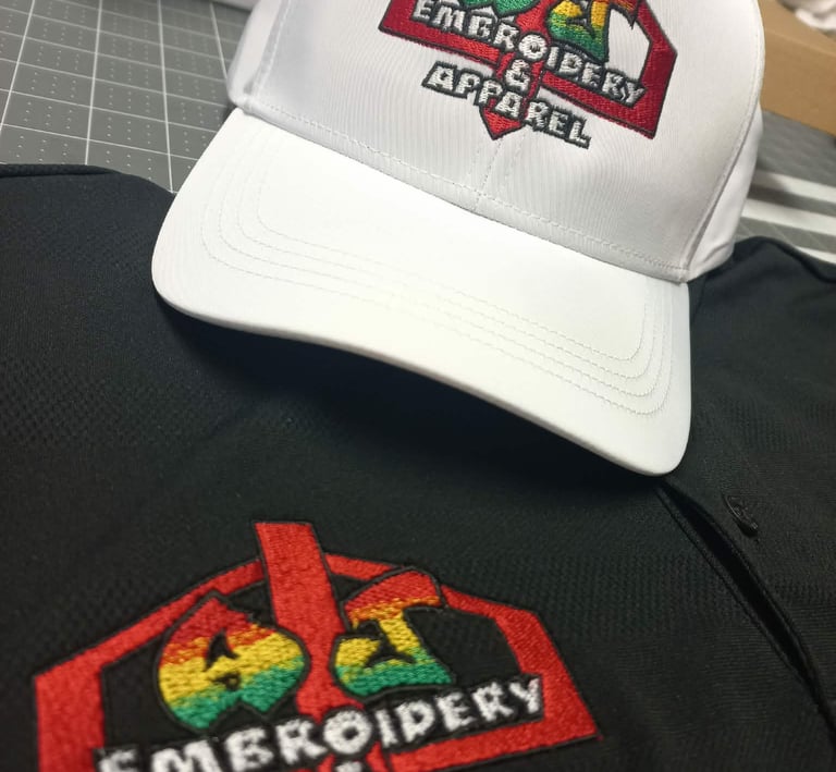 AJ Embroidery and Apparel. Embroideryand DTF printing uniforms and custom needs
