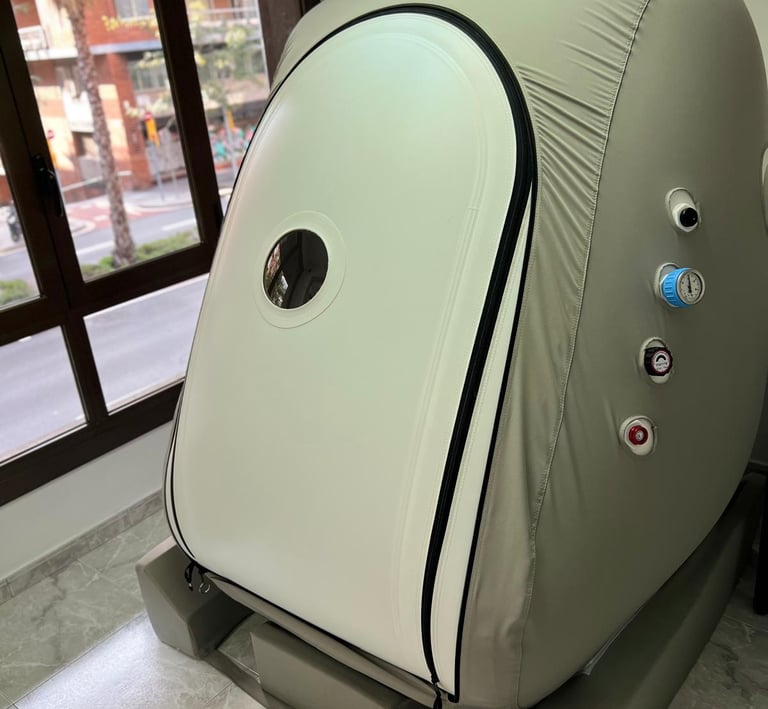 Cámarar Hiperbárica Barcelona o2 Bajo Presíon