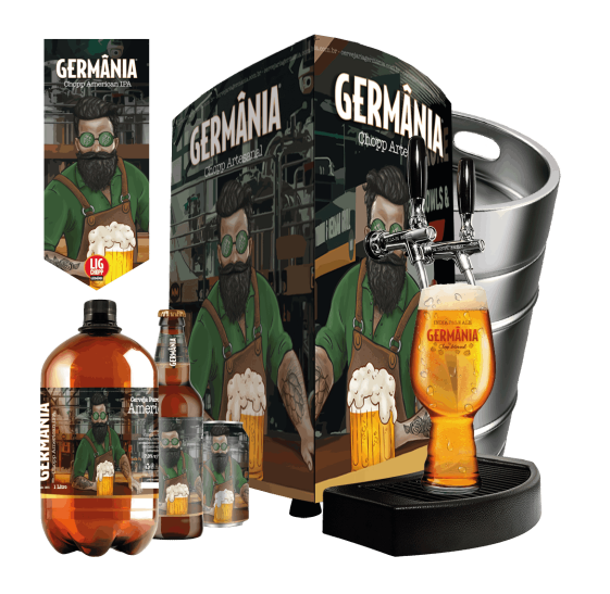 cerveja germania american IPA growler chopp barril delivery indaiatuba