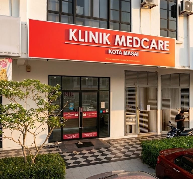 klinik walk in di kota masai dan bandar penawar