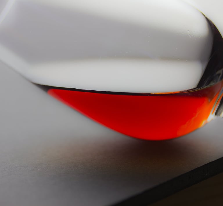 Verre de pineau rouge 