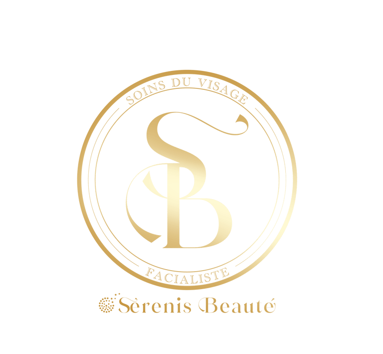 a logo for a beauty product called serenis beaute