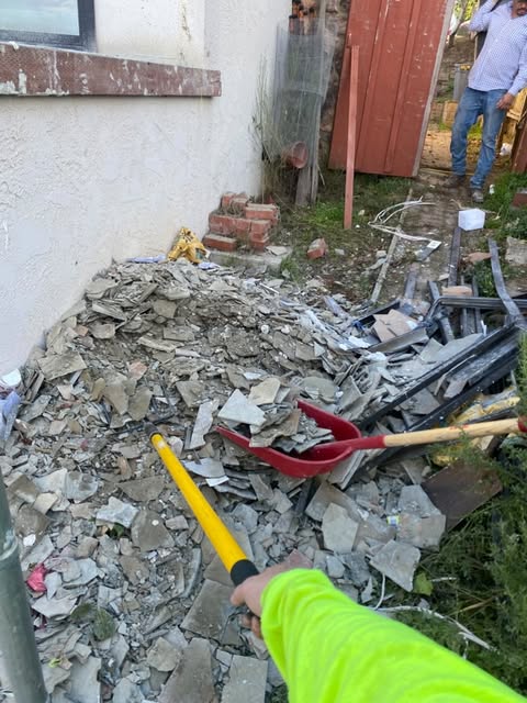 construction debris removal