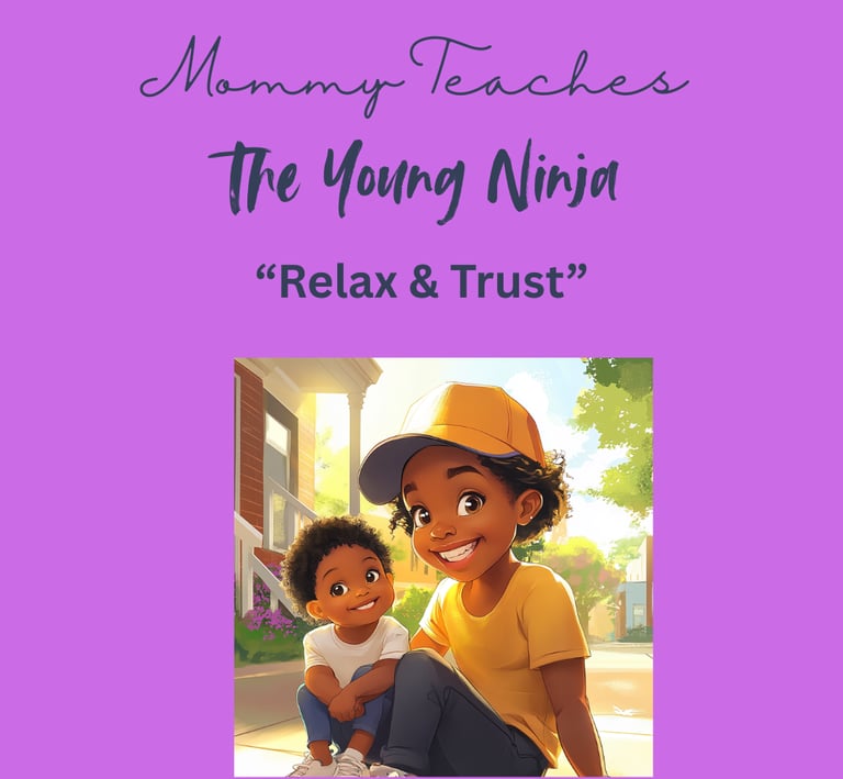 Relax & Trust is a great conversation about teaching children how to stop worrying. Letting go.