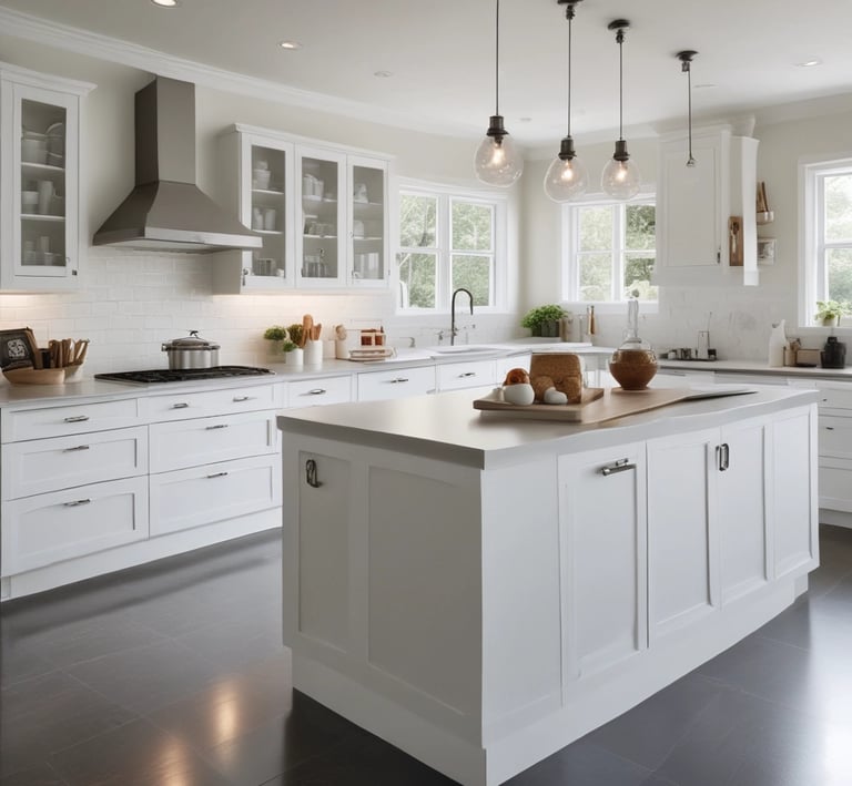 A professional cleaner in aqua uniform carefully wiping a glass office partition.
