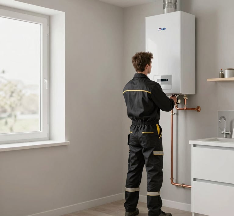 a man riding a skateboard down the side of a ramp