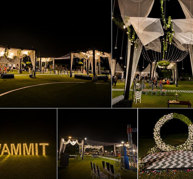 Sangeet ceremony decor