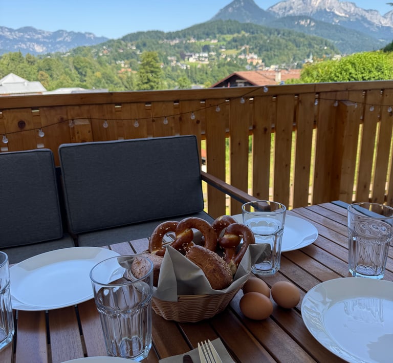 Ferienwohnung Berchtesgaden mit Balkon, Ferienwohnung mit tollem Ausblick