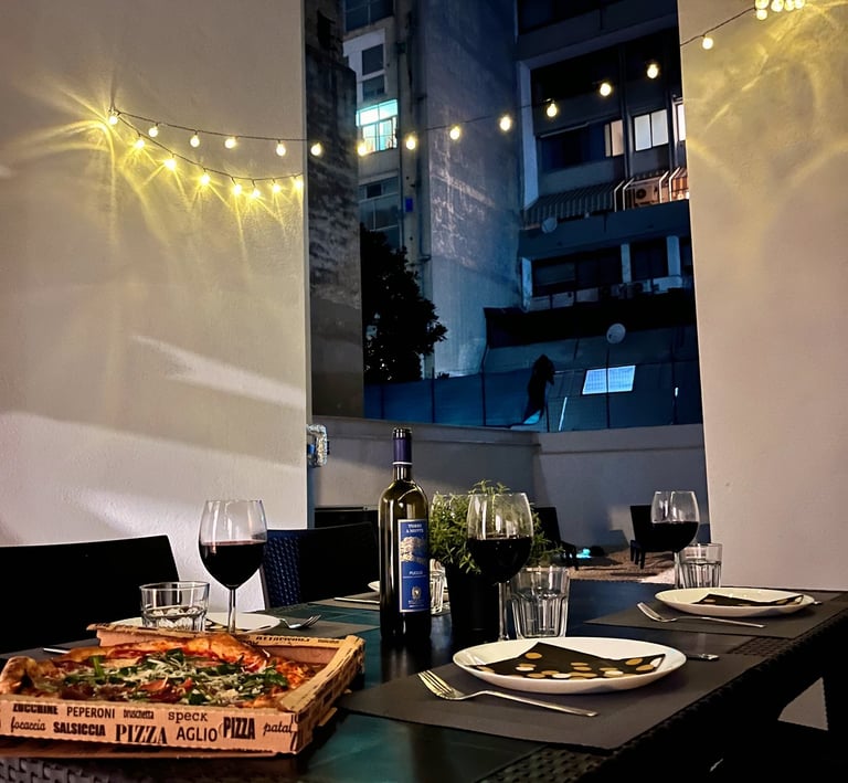 Ferienwohnung mit Terrasse, Erdgeschoss Ferienwohnung Bari