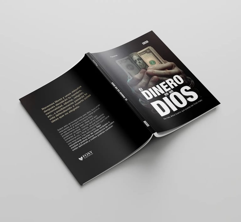 Portada del libro "El Dinero es un Dios"