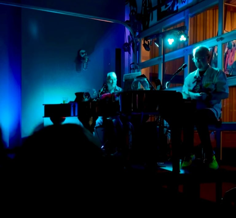 Karey Nickel and Dave Coldren put on a show in Visalia, California