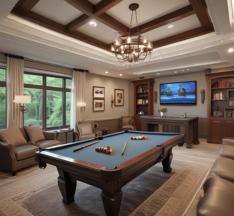 A stunning bathroom remodel featuring modern fixtures.
