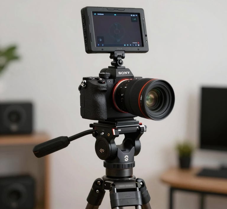 A private photo session setup with soft lighting and a relaxed atmosphere.