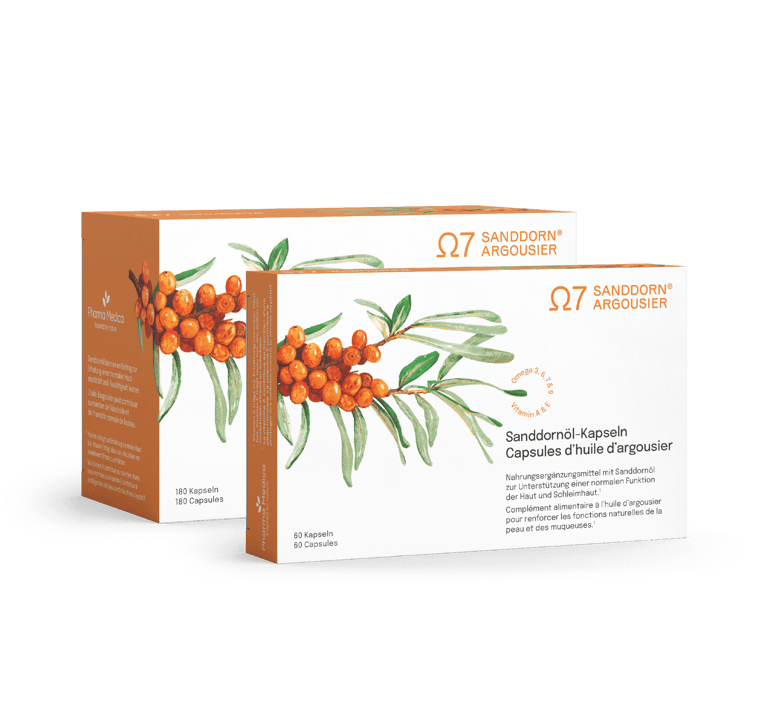 Sanddorn Argousier Sanddornöl-Kapseln