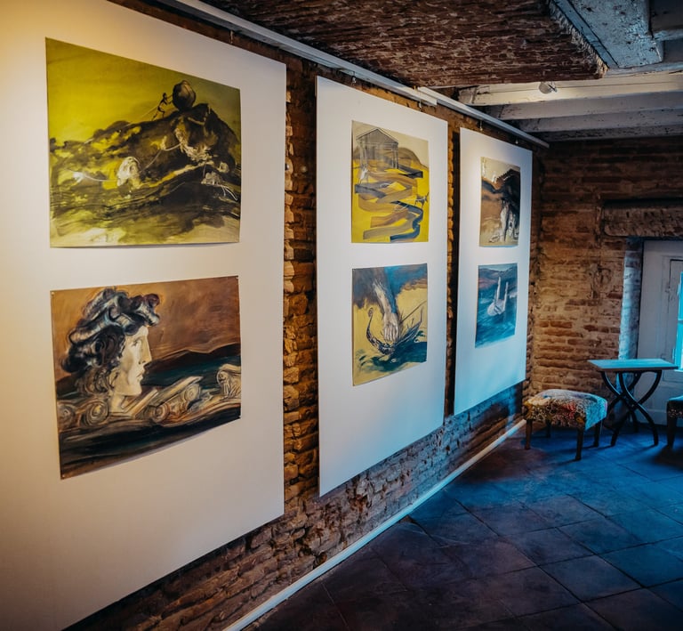 galerie art exposition pop-up toulouse ville rose sud france