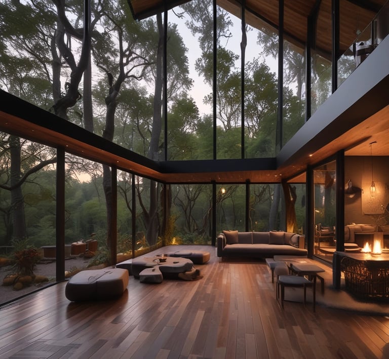 Close-up of rich walnut wood textures highlighting natural grain and craftsmanship.