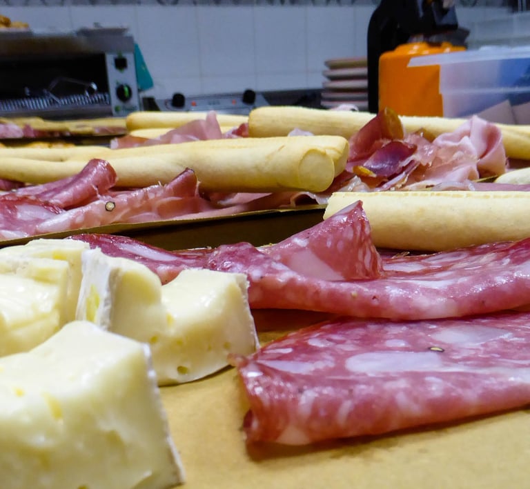 tagliere per l'aperitivo