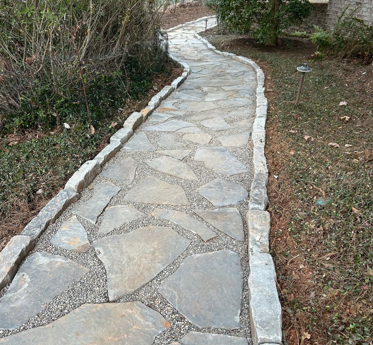 flagstone pathway