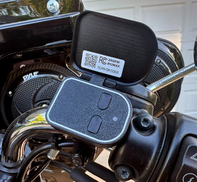 Small Remote 2 Buttons for 3 Garage Door Openers.