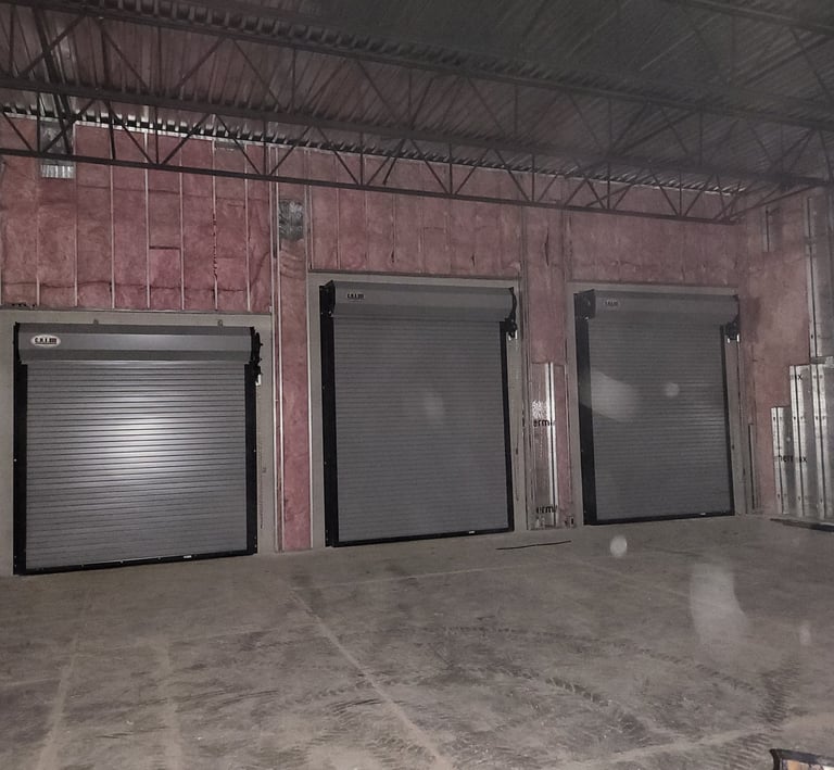 New Construction, Chain Hoist Doors