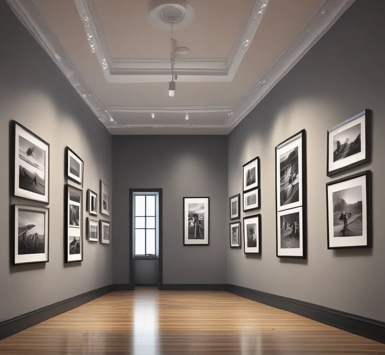 gray concrete wall inside building