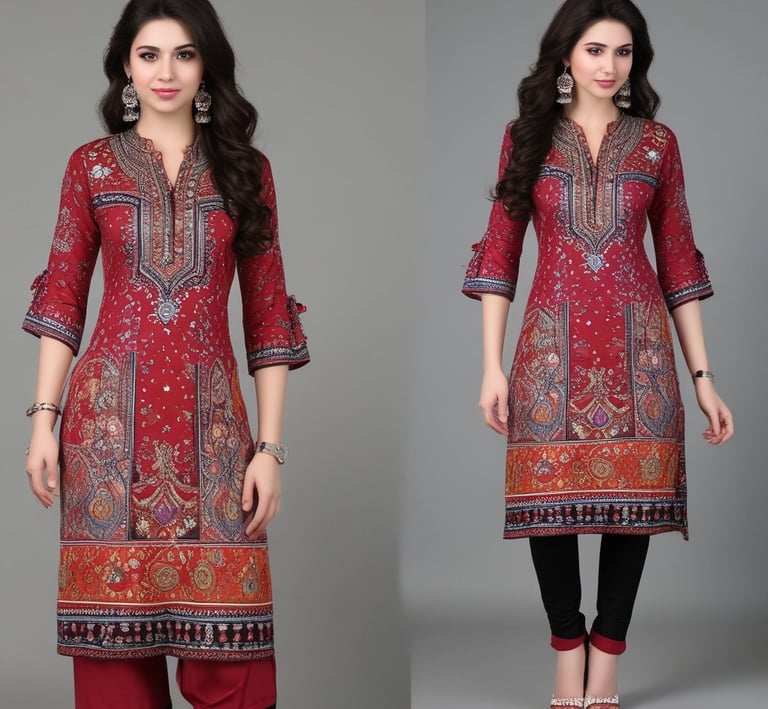 A lively street-style photo of a model wearing alaikha’s signature jacket under city lights.