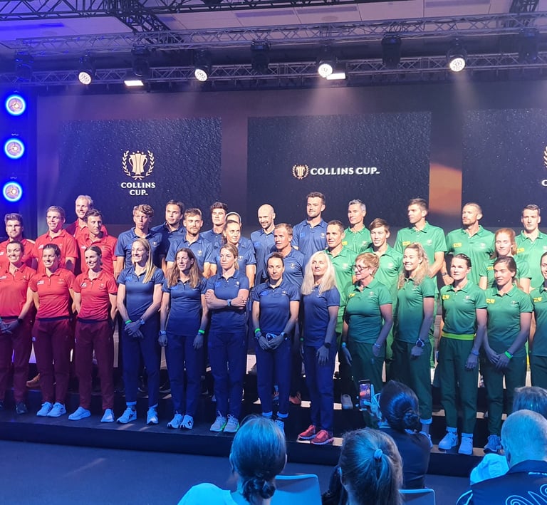 James Oswald Coaching at the Collins Cup PTO Race