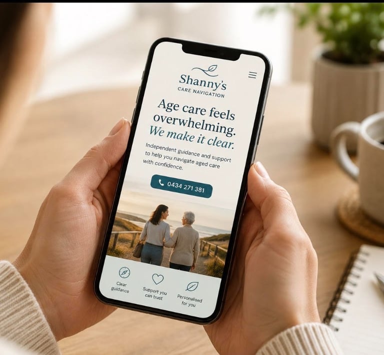 Contact Shanny's Aged Care Navigation