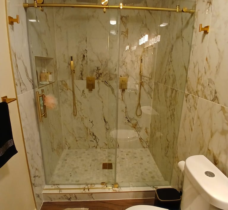 Affordable Showers specializes in bathroom remodeling, tub-to-shower conversions, vinyl showers