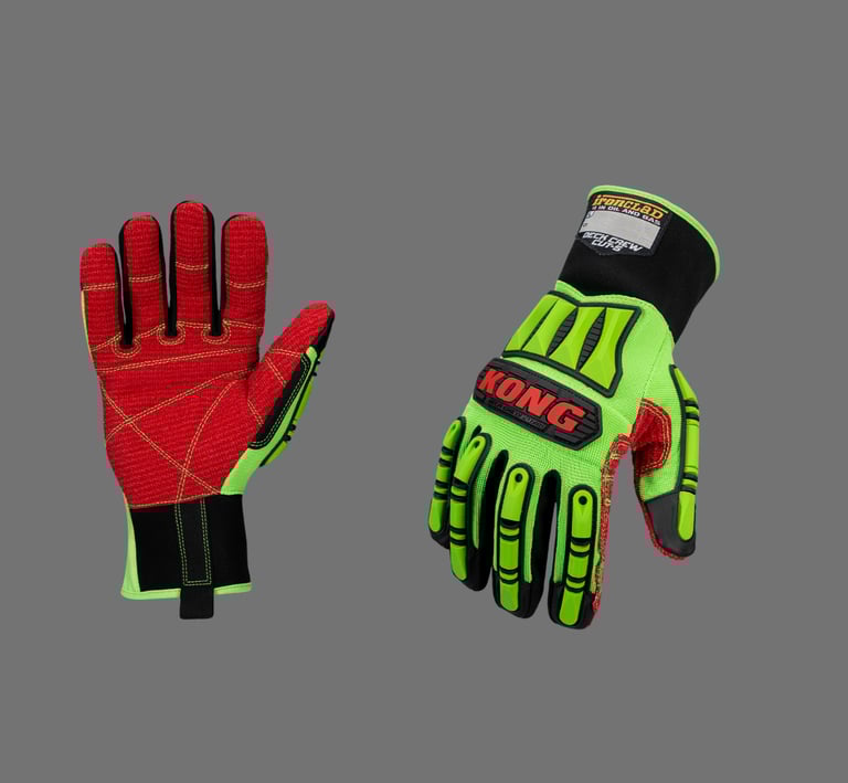 PSC KONG Deck Crew Cut5 industrial gloves with Cut Level 5 protection for heavy industrial work