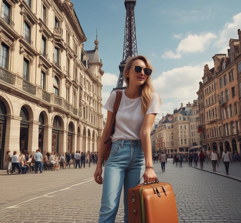 A client celebrating their successful migration plan with a consultant, both smiling warmly in a virtual meeting.