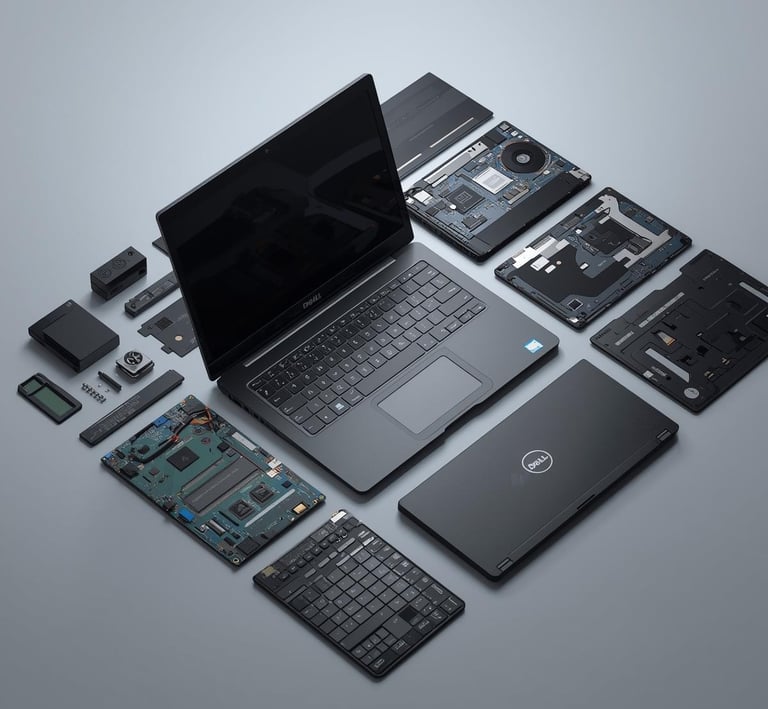 "Laptop repair near me technician fixing keyboard and screen issues at Madison TN shop"