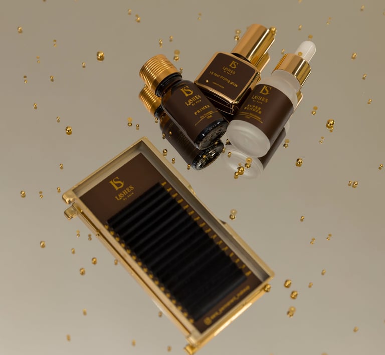 Lashes and Lashes Glue