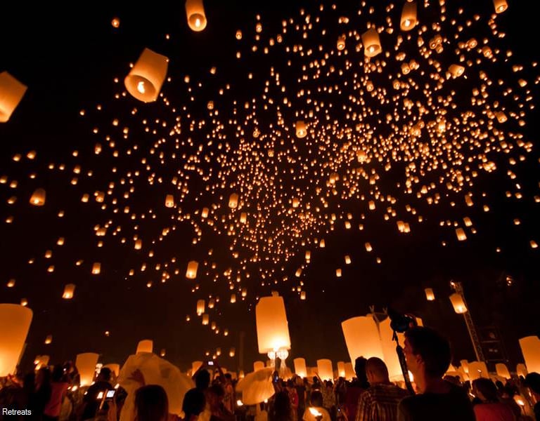 Loi Kratong at Chiangmai