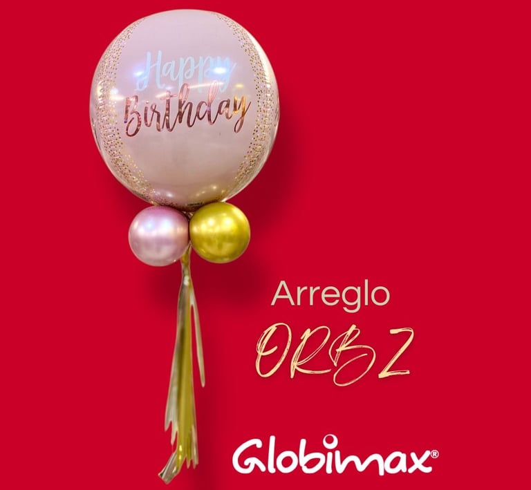arreglo globo orbz