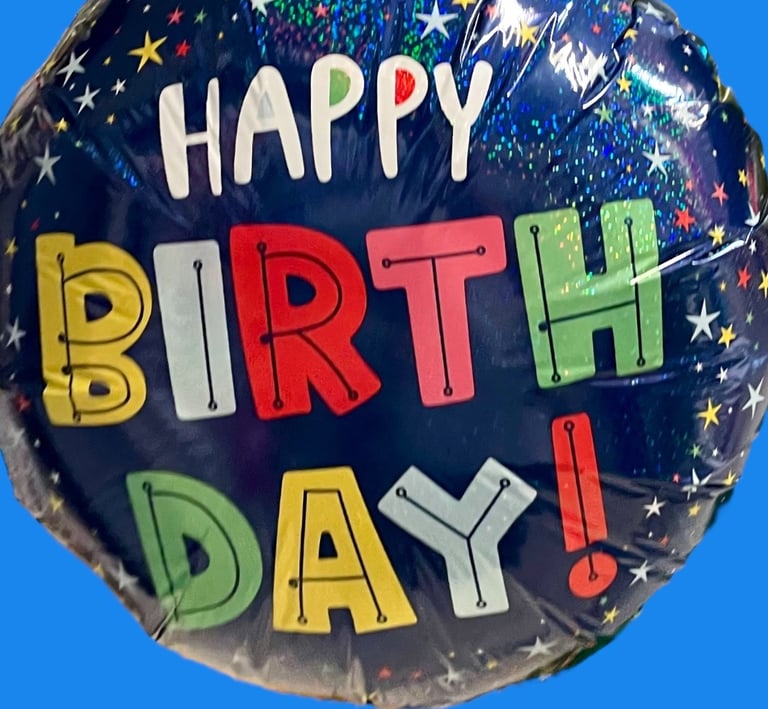 globo microfoil feliz cumpleaños