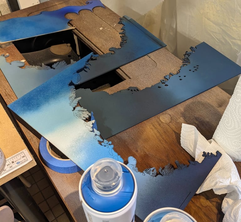 peinture à la bombe