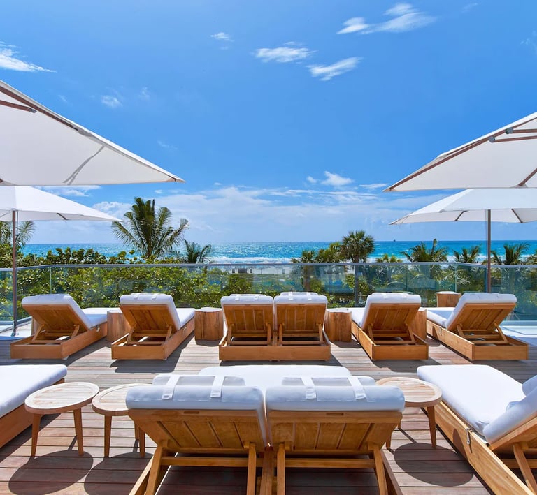 1 Hotel South Beach – Miami, Florida Why it's special: Uses recycled materials, LEED certified,