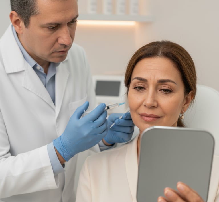 Bioestimuladores, Radiesse, Sculptra, rellenos con ácido hialurónico, pdrn, exosomas