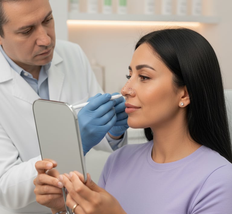 Rinomodelación. Modelación de nariz sin cirugía