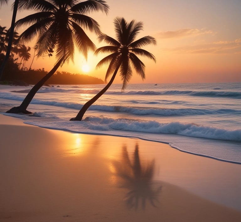 A serene reiki session in a softly lit room with pastel colors.