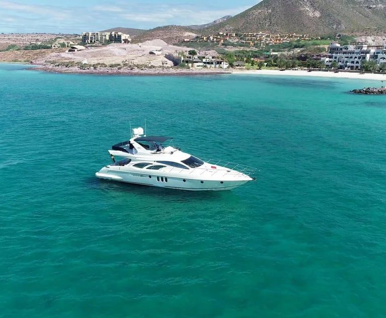 yate azimut 62 en renta cabo san lucas