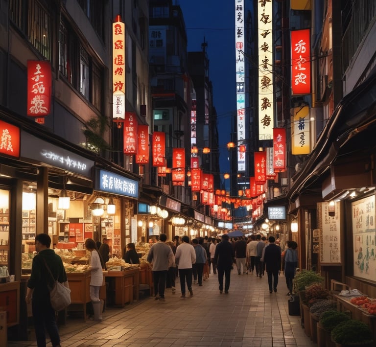 Close-up of hands crafting delicate origami in a quiet Kyoto workshop.