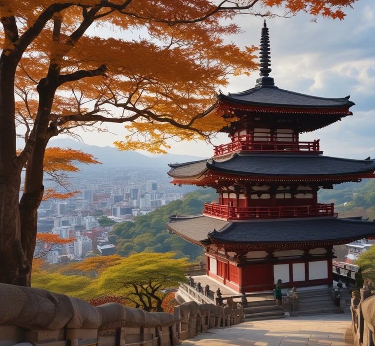A serene path winding through a lush bamboo forest in Kyoto during early morning light.