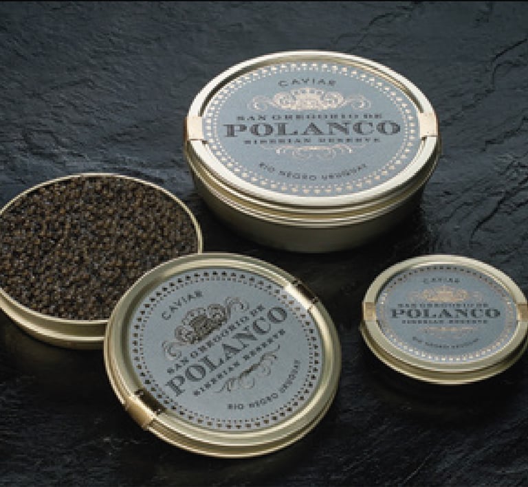 Latas de Caviar Polanco Siberian Reserve